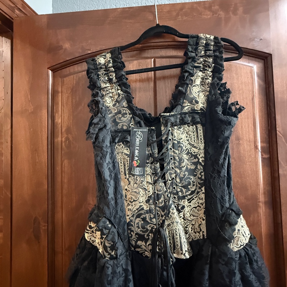 NWT Burlesque Dress Costume - Picture 4 of 5